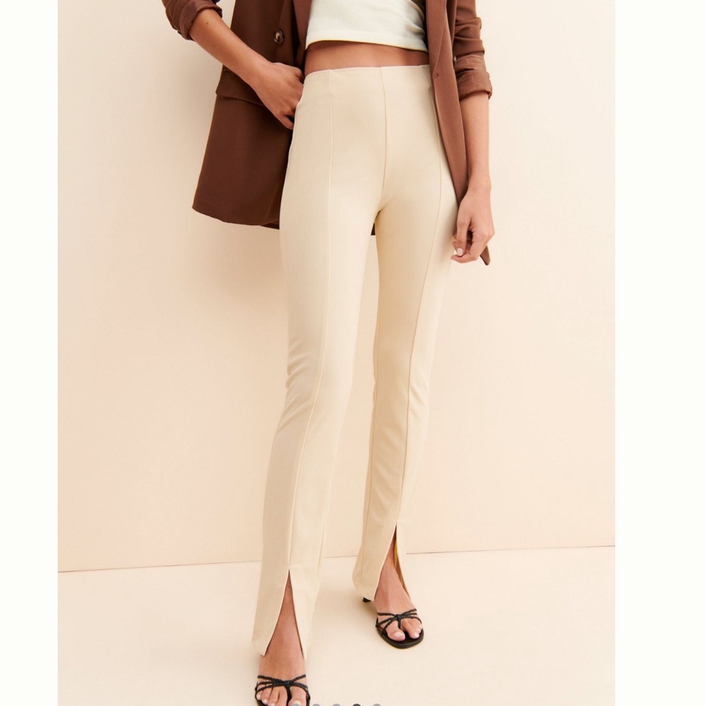 En saison High-Rise Split Pants